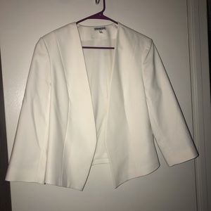 White Express blazer NWOT- 3/4 sleeve